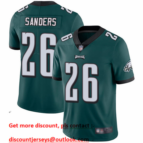 Eagles #26 Miles Sanders Midnight Green Team Color Men's Stitched Football Vapor Untouchable Limited Jersey