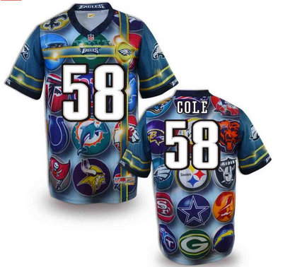 Philadelphia Eagles#58 Cole Valuable elite jeryseys (4)
