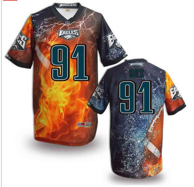 Philadelphia Eagles#91 Cox Valuable elite jeryseys (4)