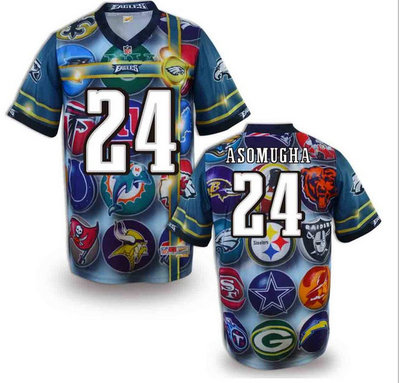 Philadelphia Eagles#24 Asomugha Valuable elite jeryseys (2)