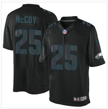 Philadelphia Eagles #25 LeSean McCoy Black NFL Impact Limited Jersey