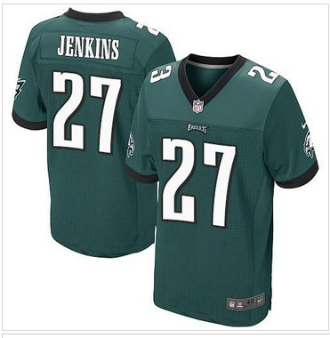 NEW Philadelphia Eagles #27 Malcolm Jenkins Green NFL Elite Jersey