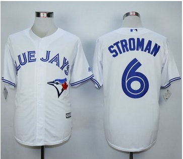 Toronto Blue Jays #6 Marcus Stroman White New Cool Base Stitched MLB Jersey