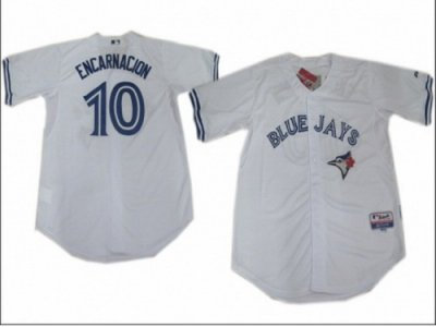 MLB Jerseys Toronto Blue Jays #10 Encarnacion white