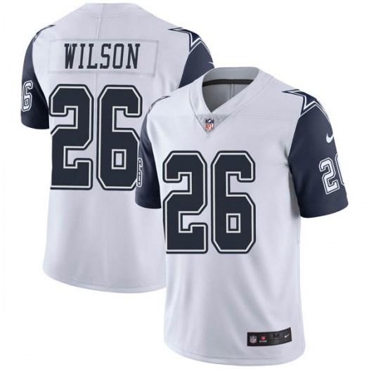Nike Dallas Cowboys #26 Donovan Wilson White Color Rush Vapor Untouchable Jersey