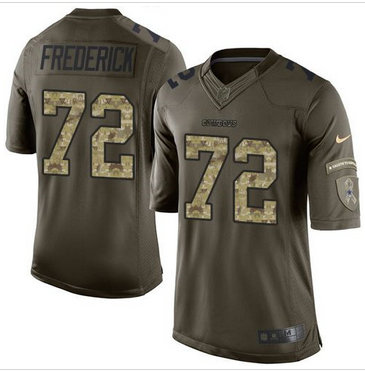 Nike Dallas Cowboys #72 Travis Frederick Green Men's Stitched NFL Limited Jersey