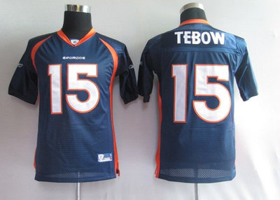Denver Broncos 15# Tebow blue【KID