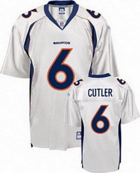 Denver Broncos 6 Jay Cutler white Kids Jerseys