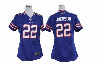 Women Nike Buffalo Bills 22 Fred Jackson Game Jerseys