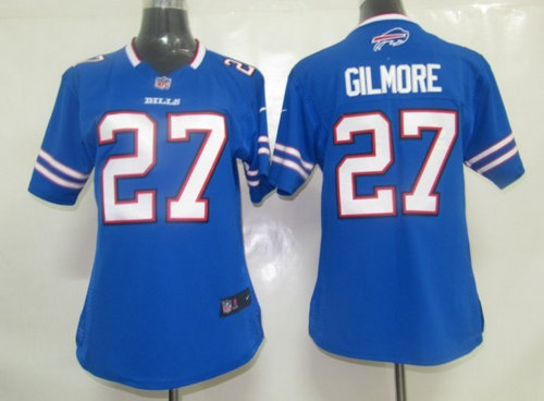 Women Nike Buffalo Bills 27 Gilmore Game Jerseys