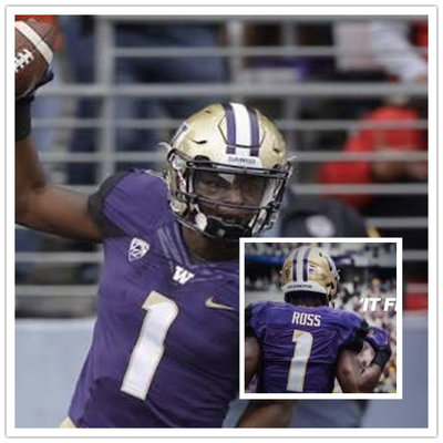 Washington Huskies Customized Men NCAA Jersey