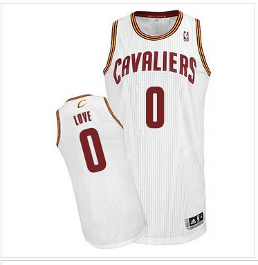 Revolution 30 Cleveland Cavaliers #0 Kevin Love White NBA Jersey