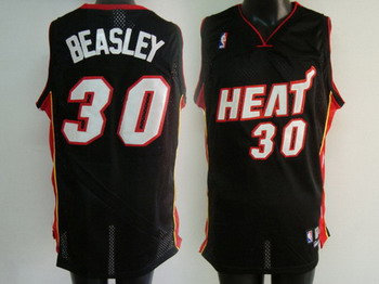 Miami Heat 30 BEASLEY black gridding jerseys
