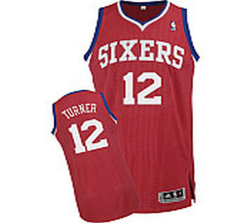 Philadelphia 76ers Evan Turner Revolution 30 Authentic Road adidas Jersey