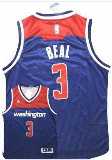 Washington Wizards #3 Bradley Beal Navy Blue Alternate Stitched NBA Jersey