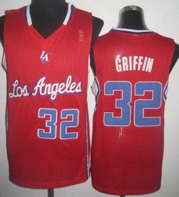 Los Angeles Clippers 32 Blake Griffin Red Revolution 30 NBA Jerseys