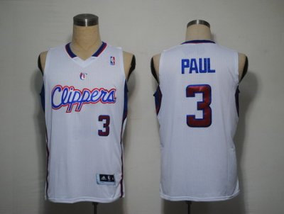 NBA Jerseys Los Angeles Clippers 3 PAUL White LAC