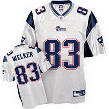 New England Patriots 83 Wes Welker White Youth Jerseys