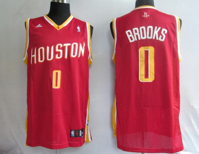 NBA Jerseys Houston Rockets 0# BROOKS red【SWINGMAN】