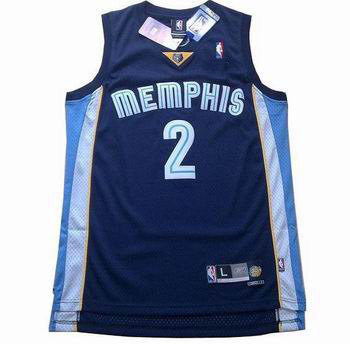 memphis grizzlies #2 jason williams blue