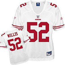 women Jerseys San Francisco 49ers 52 Patrick Willis white
