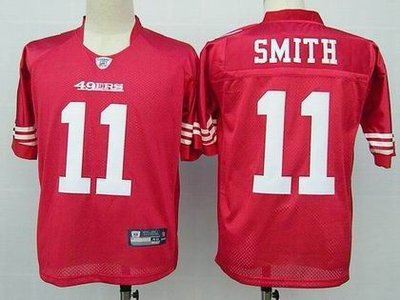 Youth San Francisco 49ers 11 Alex Smith red
