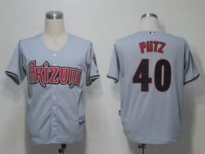 Arizona Diamondbacks 40 Putz Grey
