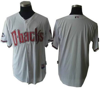 Arizona Diamondbacks blank jerseys white