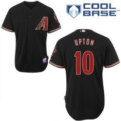 MLB Arizona Diamondbacks 10# Upton black cool base jerseys
