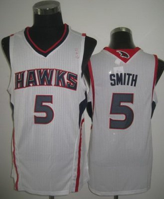 Atlanta Hawks 5 Josh Smith White Revolution 30 NBA Jerseys