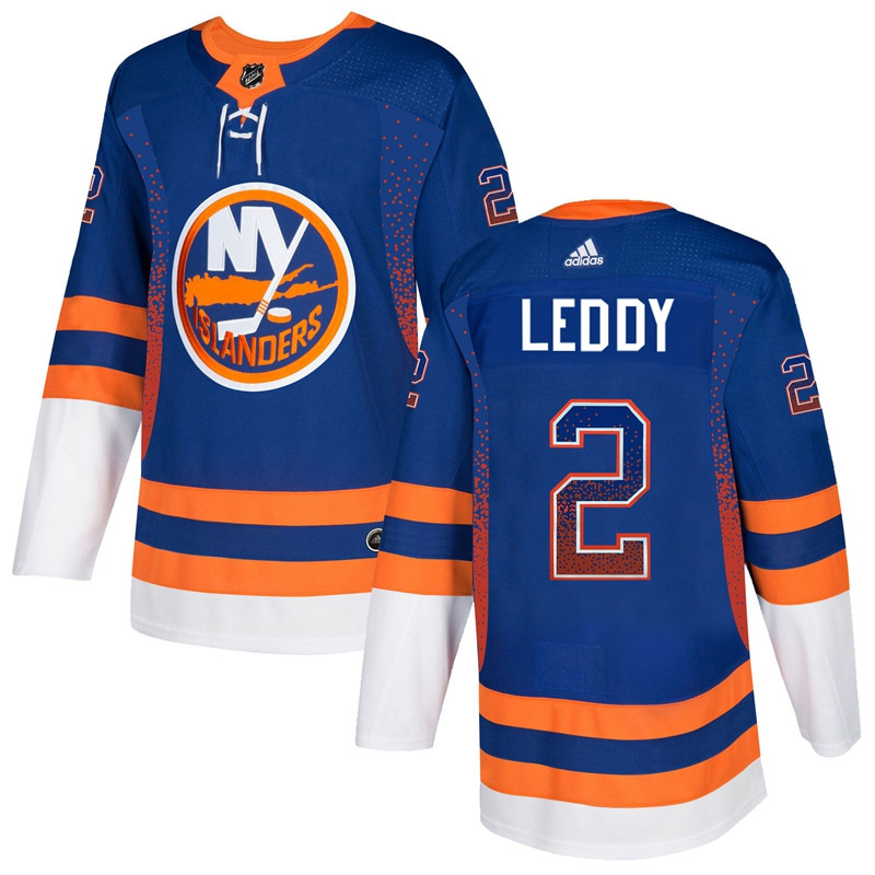 Islanders 2 Nick Leddy Royal Drift Fashion Adidas Jersey