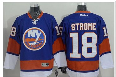 New York Islanders #18 Ryan Strome Baby Blue Stitched NHL Jersey