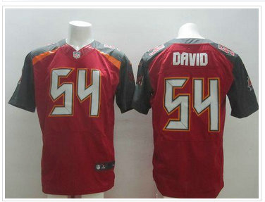 NEW Tampa Bay Buccaneers #54 Lavonte David Red Team Color NFL New Elite Jersey
