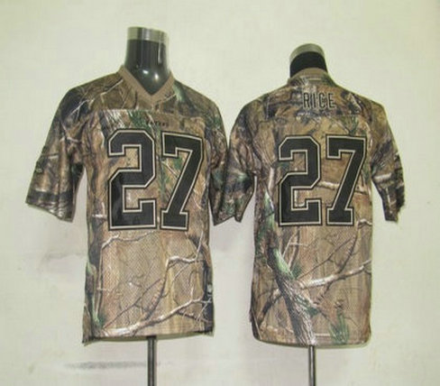 Baltimore Ravens 27 Ray Rice Camo kids Jerseys