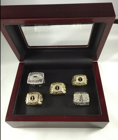 The NFL fantasy football team championship ring suits