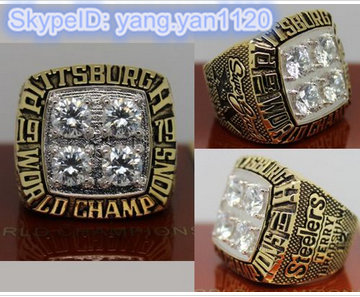 1979 NFL Super Bowl XIV Pittsburgh Steelers Championship Ring