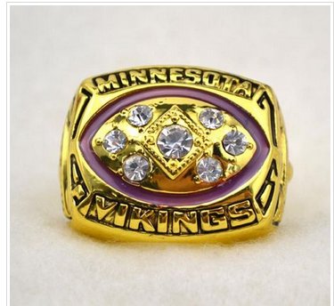 NFL Minnesota Vikings World Champions Gold Ring_1
