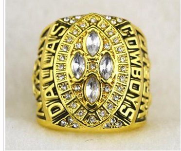 NFL Dallas Cowboys World Champions Gold Ring_2