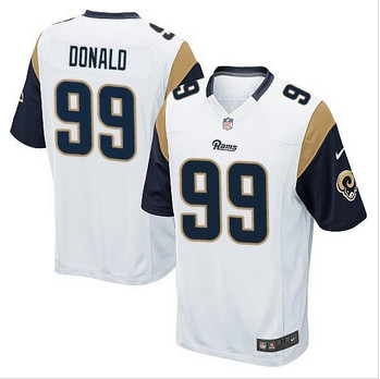 Youth NEW Rams #99 Aaron Donald White Stitched NFL Elite Jersey