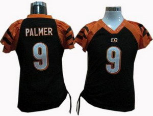 WOMEN Cincinnati Bengals 9 Carson Palmer Jerseys black