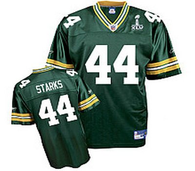 Green Bay Packers James Starks 44 Super Bowl XLV Team Color Youth Jersey