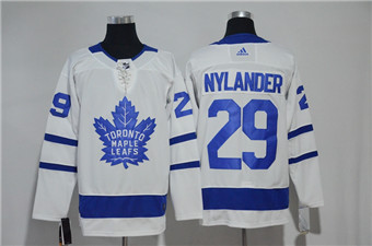 Maple Leafs #29 William Nylander White Adidas Jersey