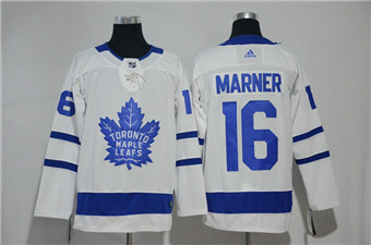 Maple Leafs #16 Mitch Marner White Adidas Jersey