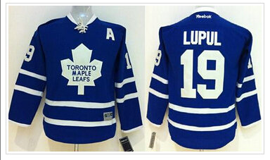 Youth NHL Toronto Maple Leafs #19 Joffrey Lupul Blue Home Jersey
