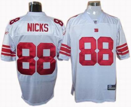 Youth New York Giants 88 Hakeem Nicks Jerseys white