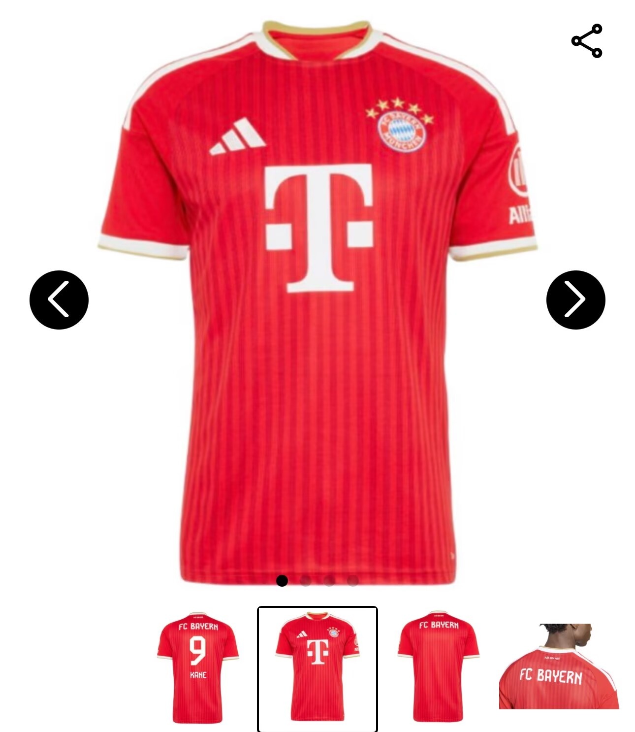 2026-27 Bayern Munich Kane 9 Home Jersey