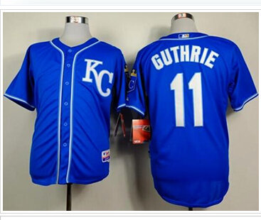 Kansas City Royals #11 Jeremy Guthrie Light Blue 2 Cool Base Baseball Jersey
