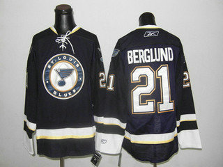 NHL Jerseys St. Louis Blues 21 BERGLUND jerseys blue
