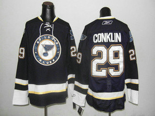 NHL Jerseys St. Louis Blues 29 CONKLIN jerseys blue