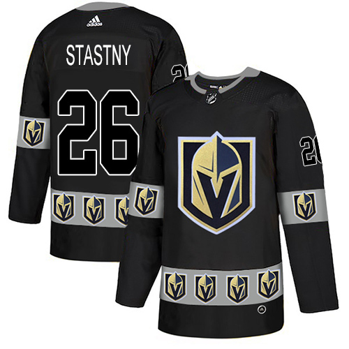 Men's Paul Stastny #26 Vegas Golden Knights Authentic Black Jersey